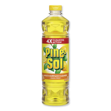 Pine-Sol® Multi-surface Cleaner, Lemon Fresh, 28 Oz Bottle, 12-carton freeshipping - TVN Wholesale